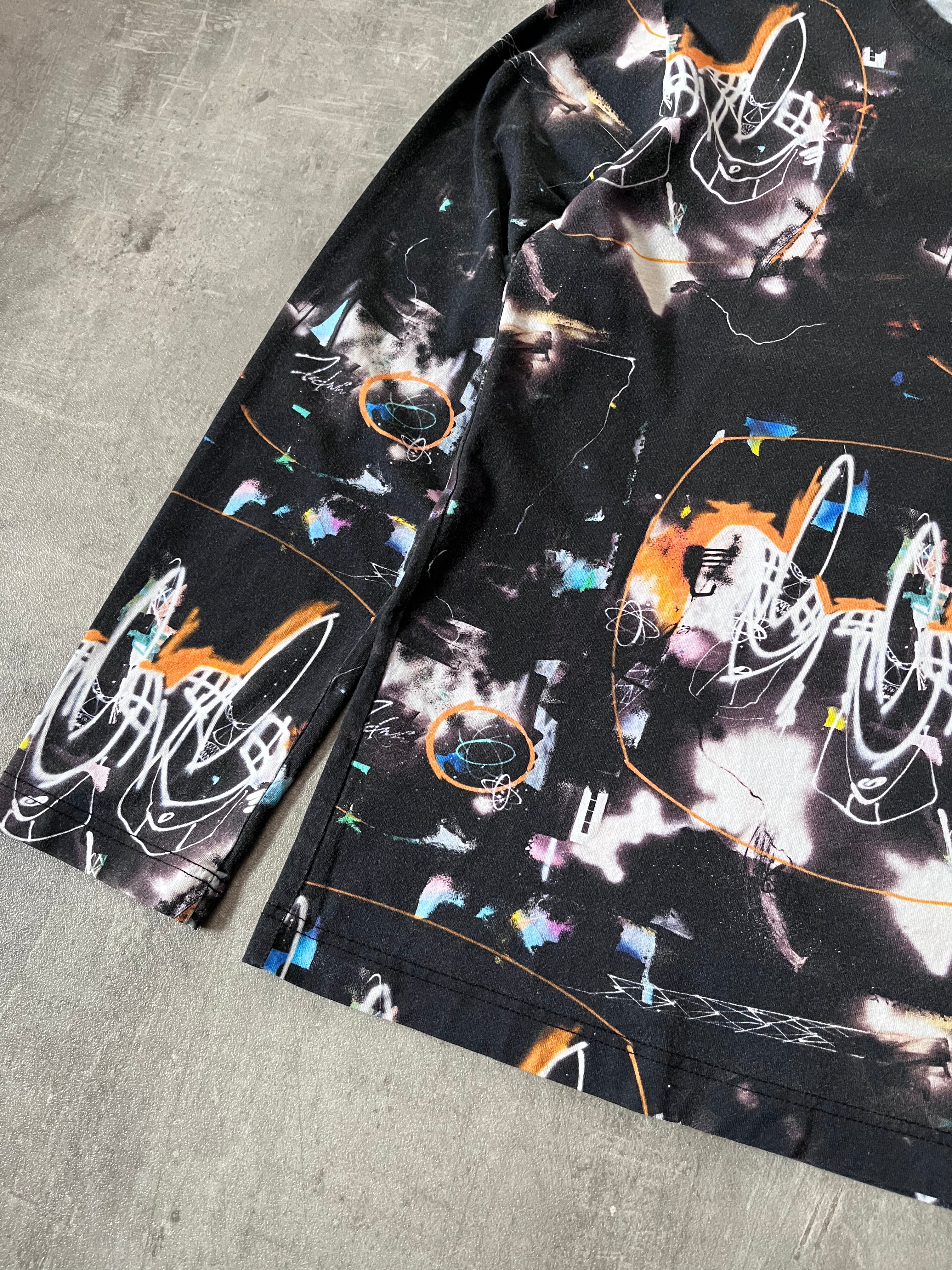 F/W 2020 Comme des Garcons Shirt x Futura Long Sleeve Black Men - M