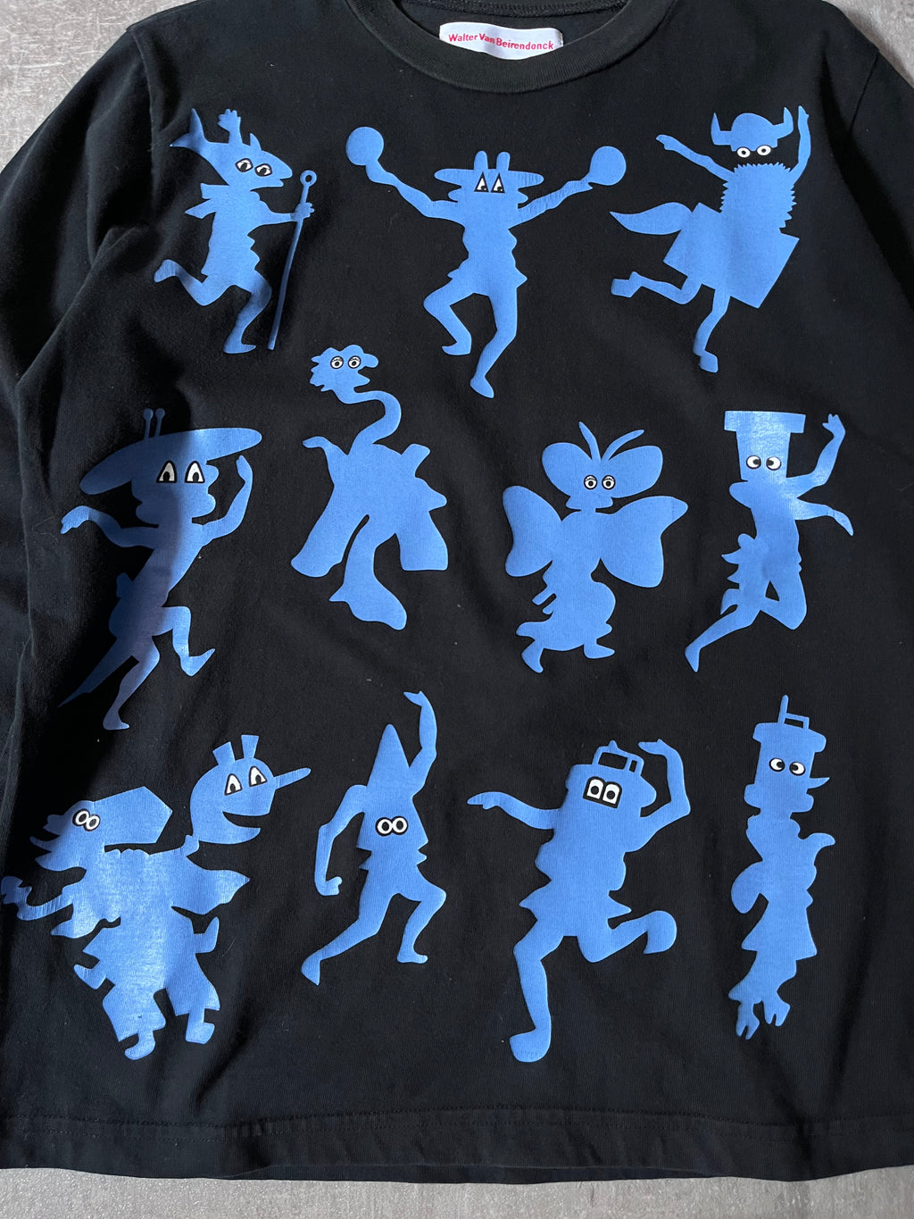 F/W 2005 Walter Van Beirendonck Weird Collection Long Sleeve Black Men - M