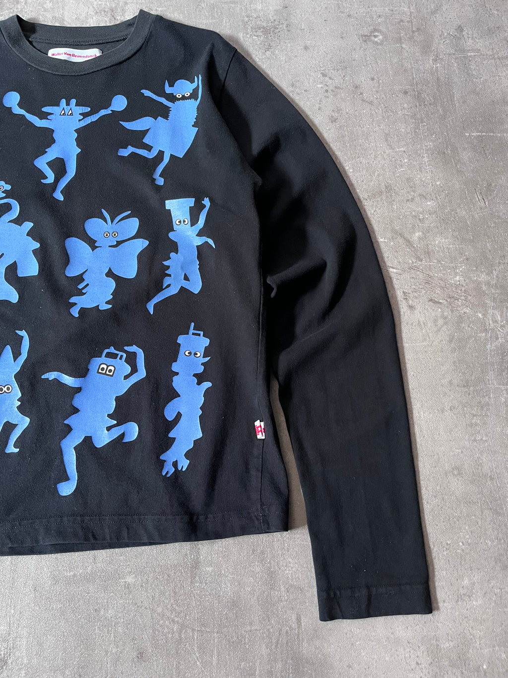 F/W 2005 Walter Van Beirendonck Weird Collection Long Sleeve Black Men - M