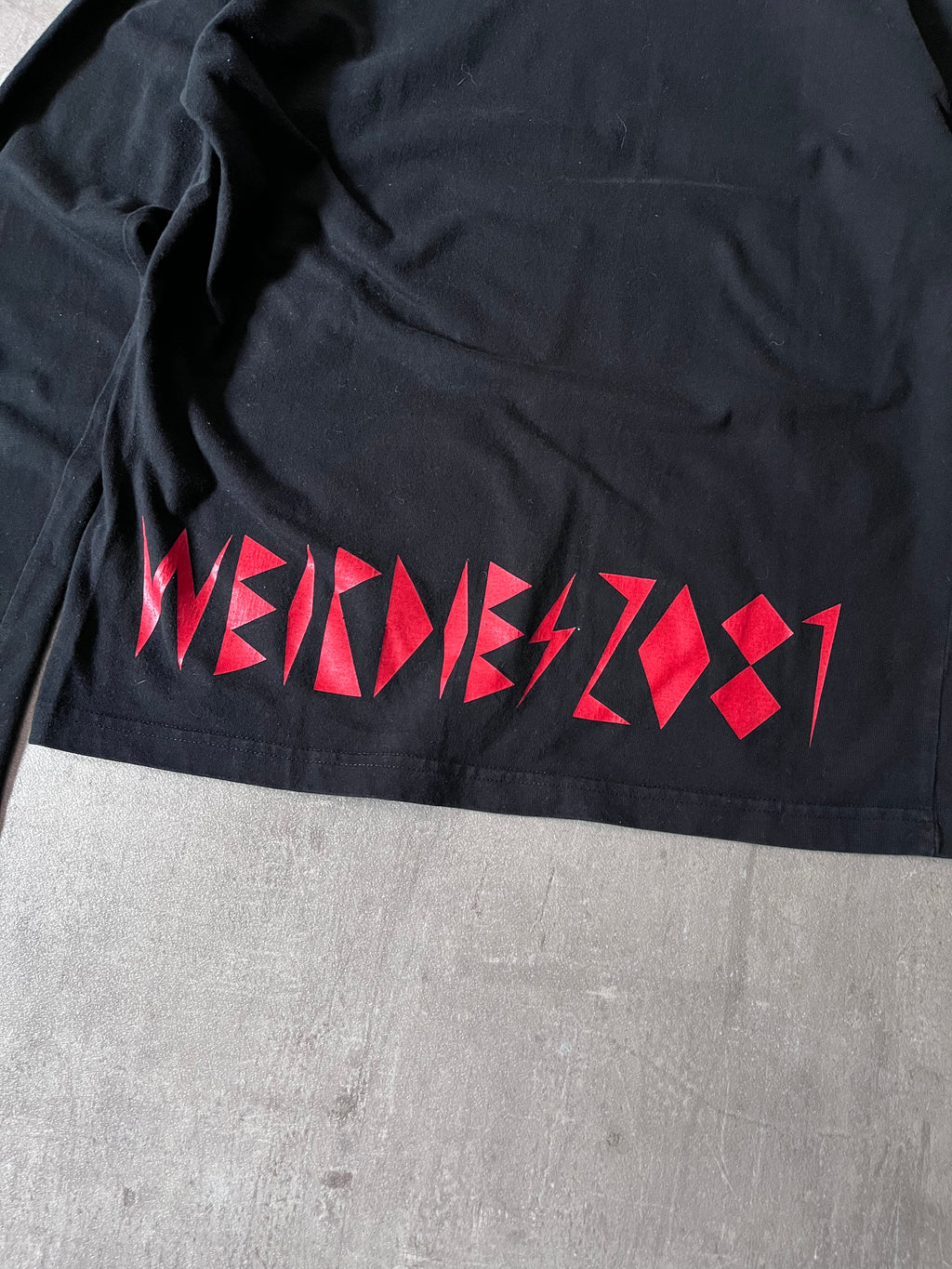 F/W 2005 Walter Van Beirendonck Weird Collection Long Sleeve Black Men - M