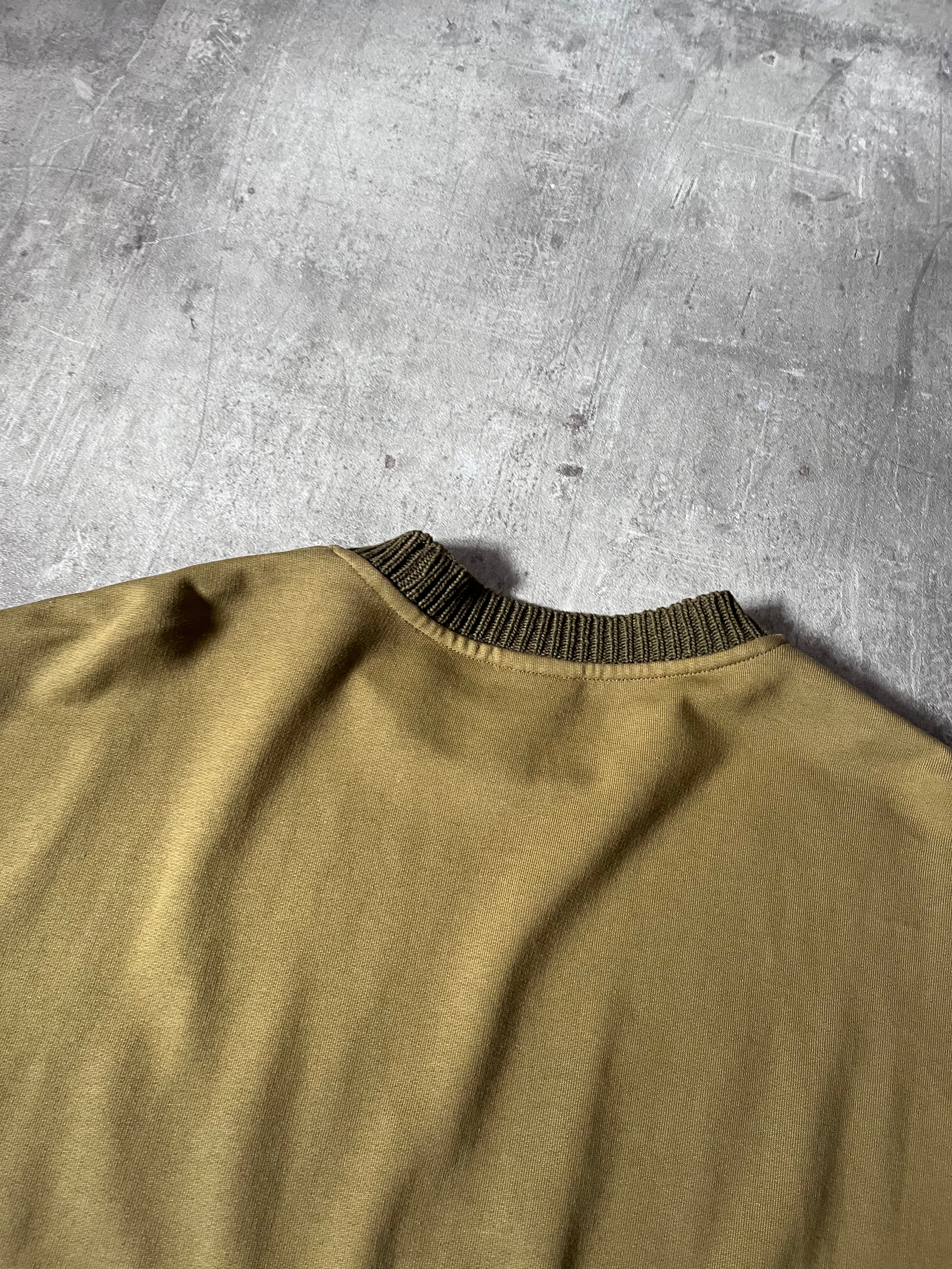 S/S 2018 Dries Van Noten Oversized Knitted T-shirt Green Men - M