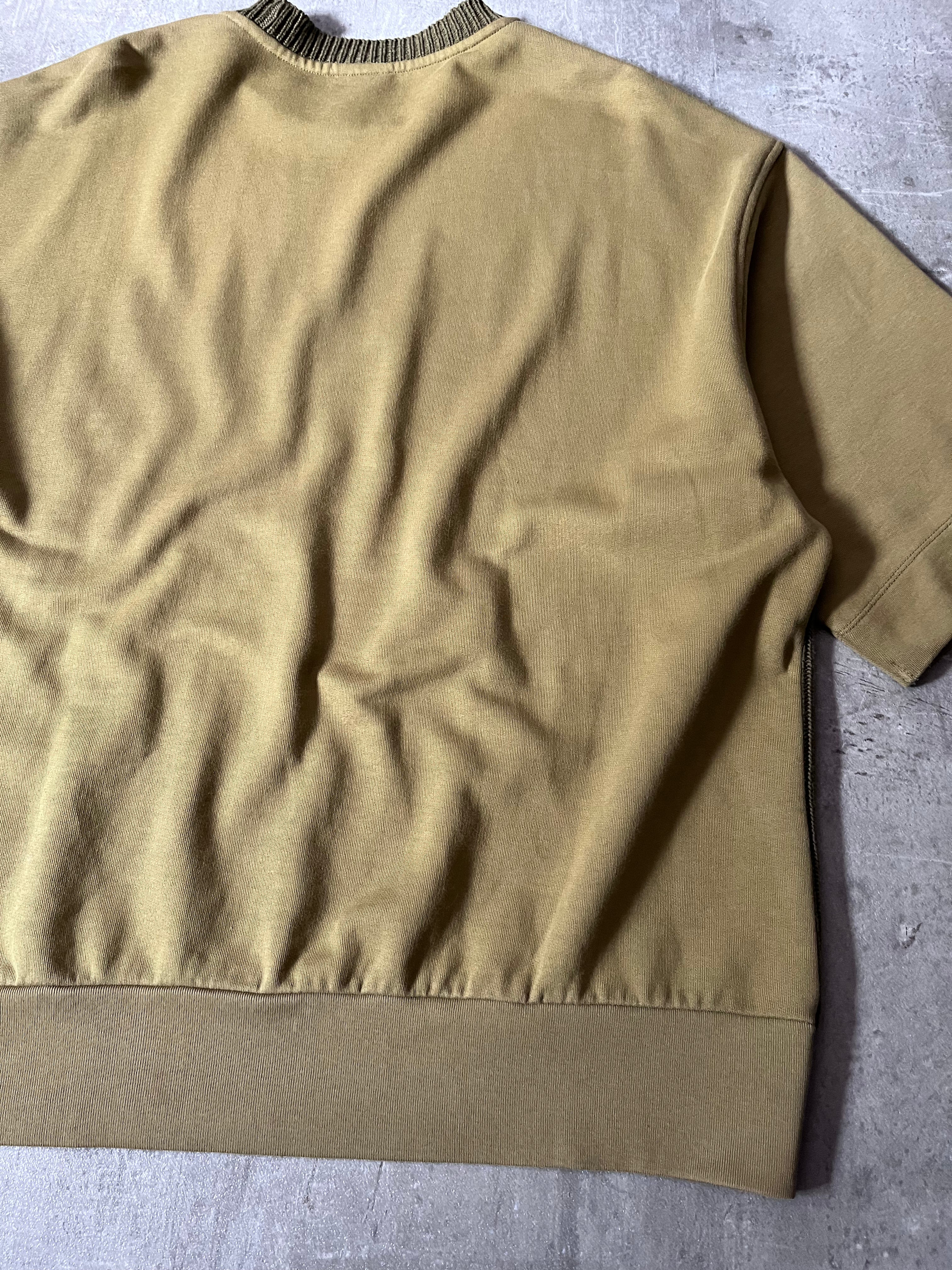 S/S 2018 Dries Van Noten Oversized Knitted T-shirt Green Men - M