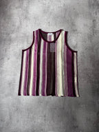 Acne Studios Striped Wool Mohair Tank Top Multicolor Men - M