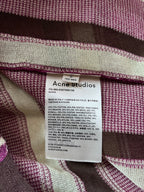 Acne Studios Striped Wool Mohair Tank Top Multicolor Men - M