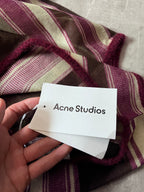 Acne Studios Striped Wool Mohair Tank Top Multicolor Men - M