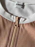 Jil Sander Polyurethan Zip Tank Top Pink White Men - S