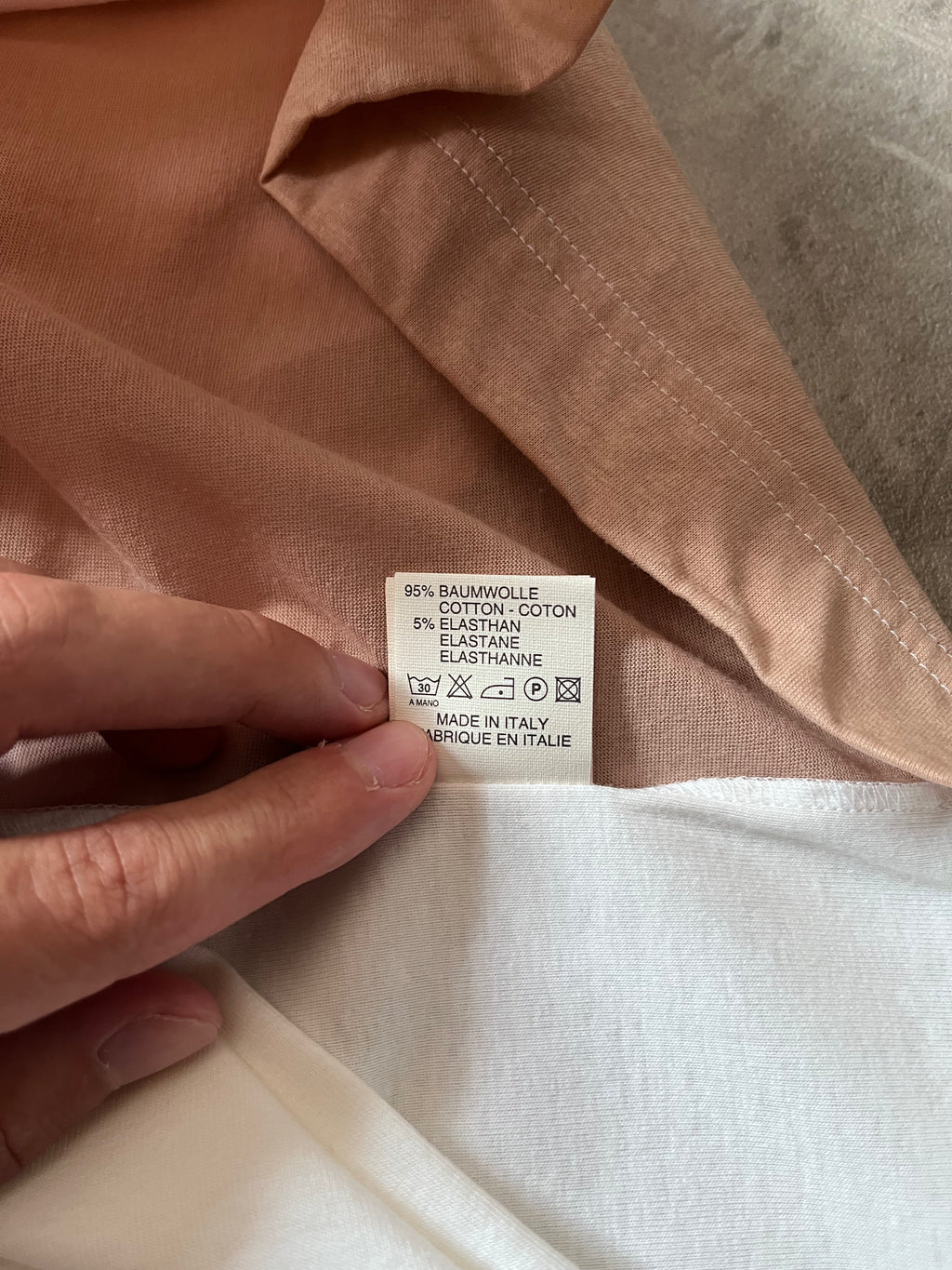 Jil Sander Polyurethan Zip Tank Top Pink White Men - S