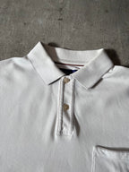 Loro Piana Pocket Regatta Cotton Polo T-shirt White Men - XL