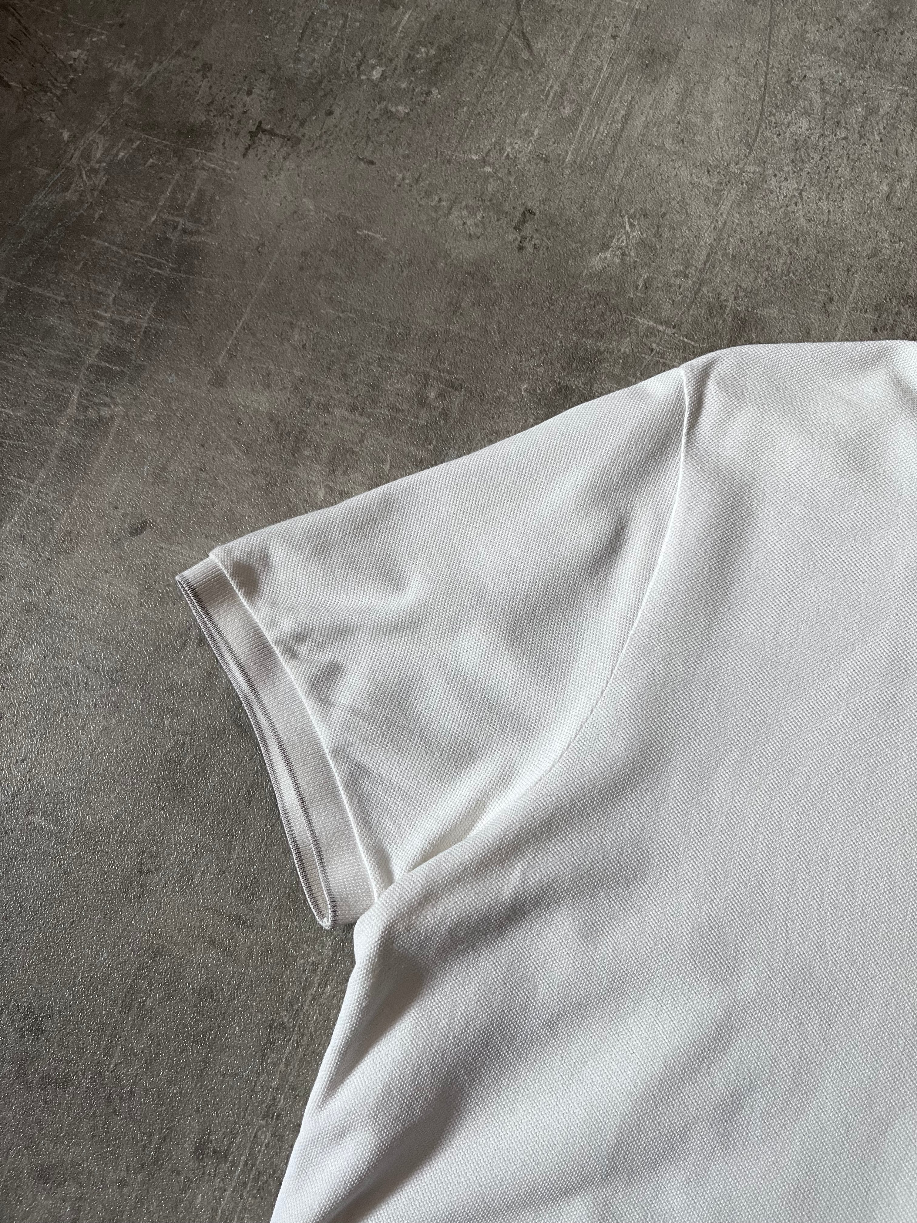 Loro Piana Pocket Regatta Cotton Polo T-shirt White Men - XL