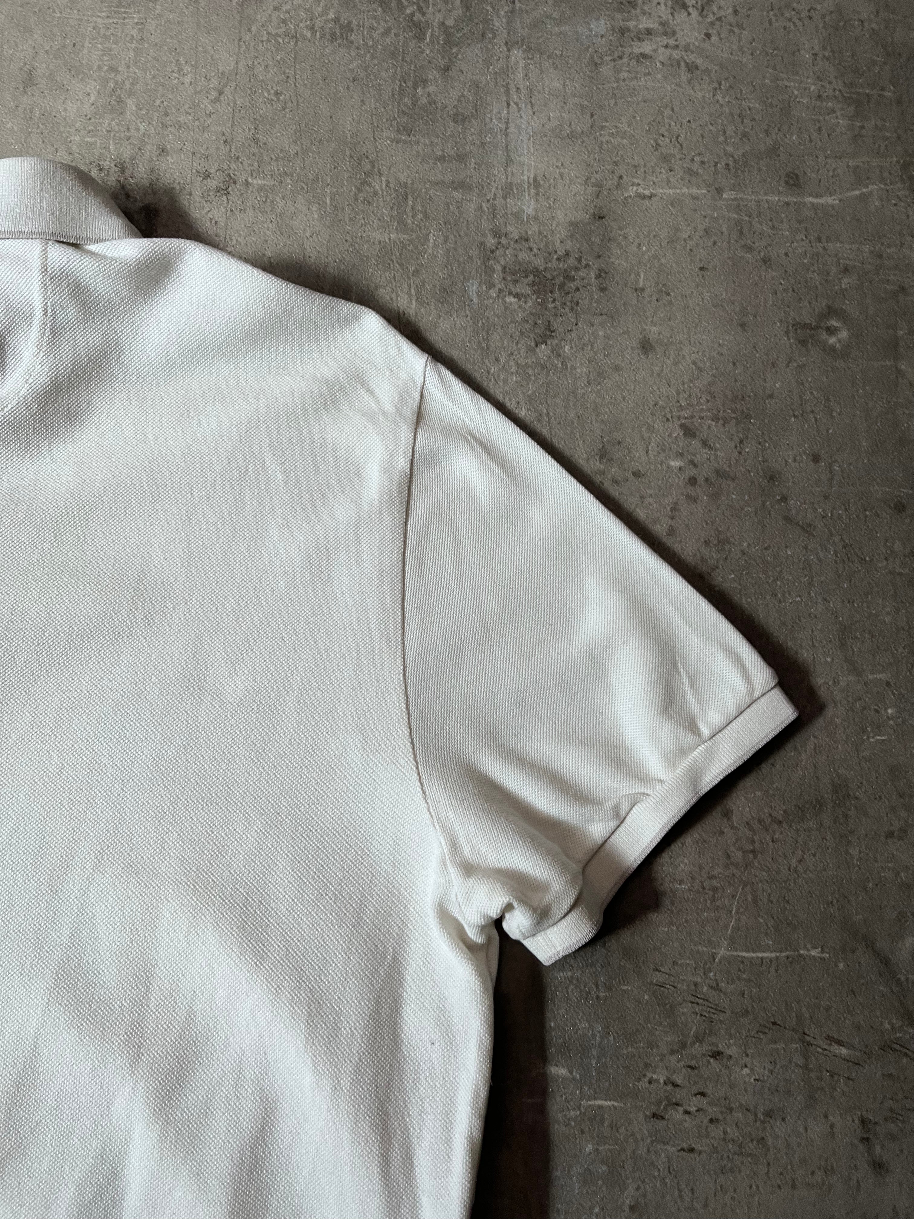 Loro Piana Pocket Regatta Cotton Polo T-shirt White Men - XL