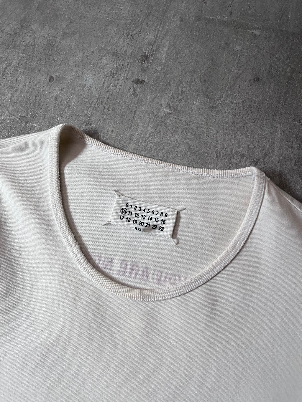 S/S 2019 Maison Margiela "You Are Not Powerless" Long Sleeve White Men - S