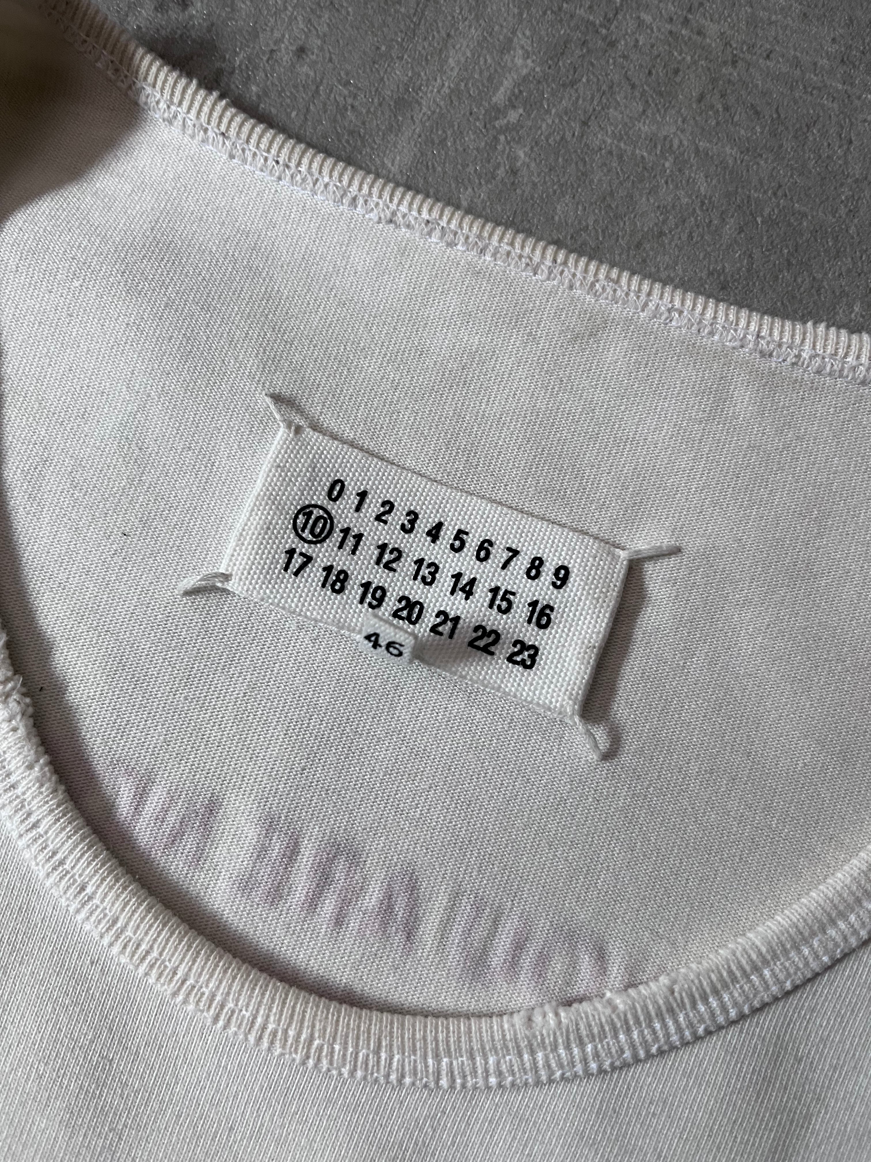S/S 2019 Maison Margiela "You Are Not Powerless" Long Sleeve White Men - S