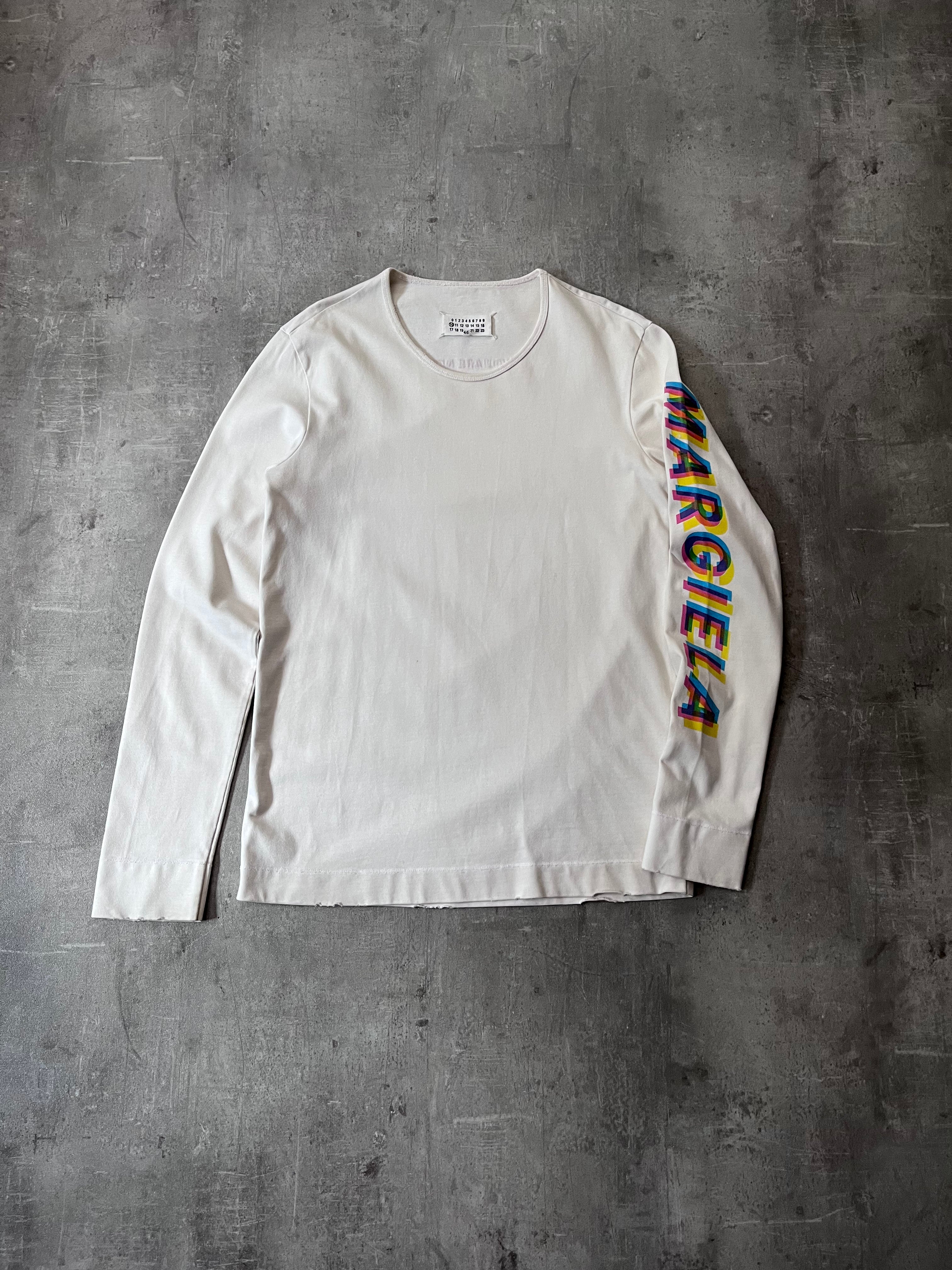 S/S 2019 Maison Margiela "You Are Not Powerless" Long Sleeve White Men - S