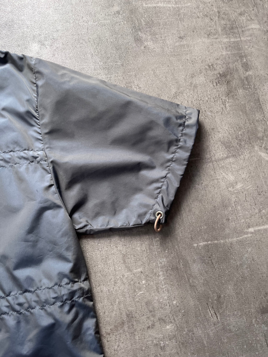 S/S 2008 Raf Simons Pulling Nylon T-shirt Grey Men - L