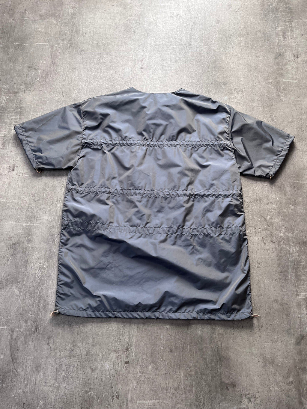 S/S 2008 Raf Simons Pulling Nylon T-shirt Grey Men - L