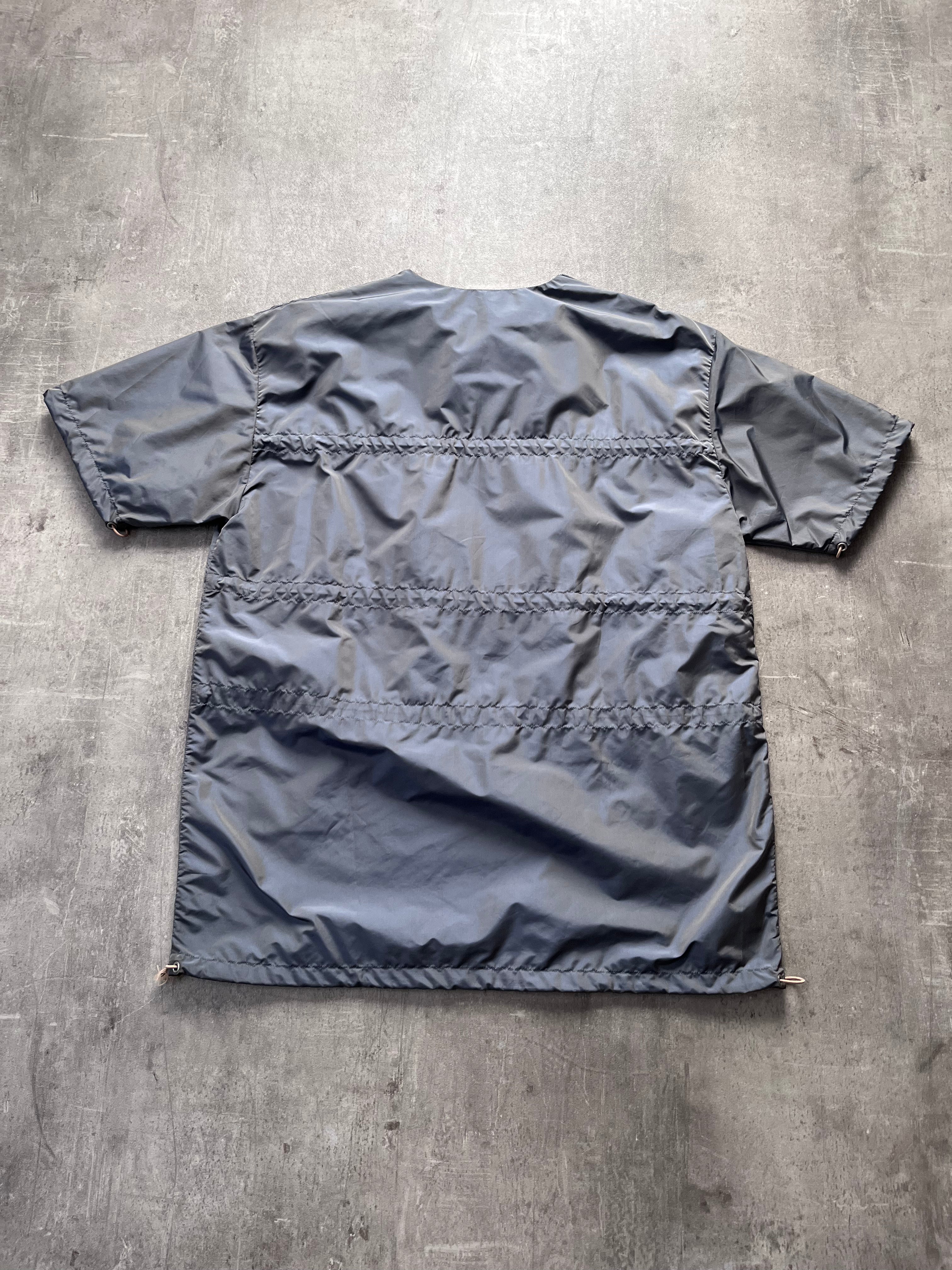 S/S 2008 Raf Simons Pulling Nylon T-shirt Grey Men - L
