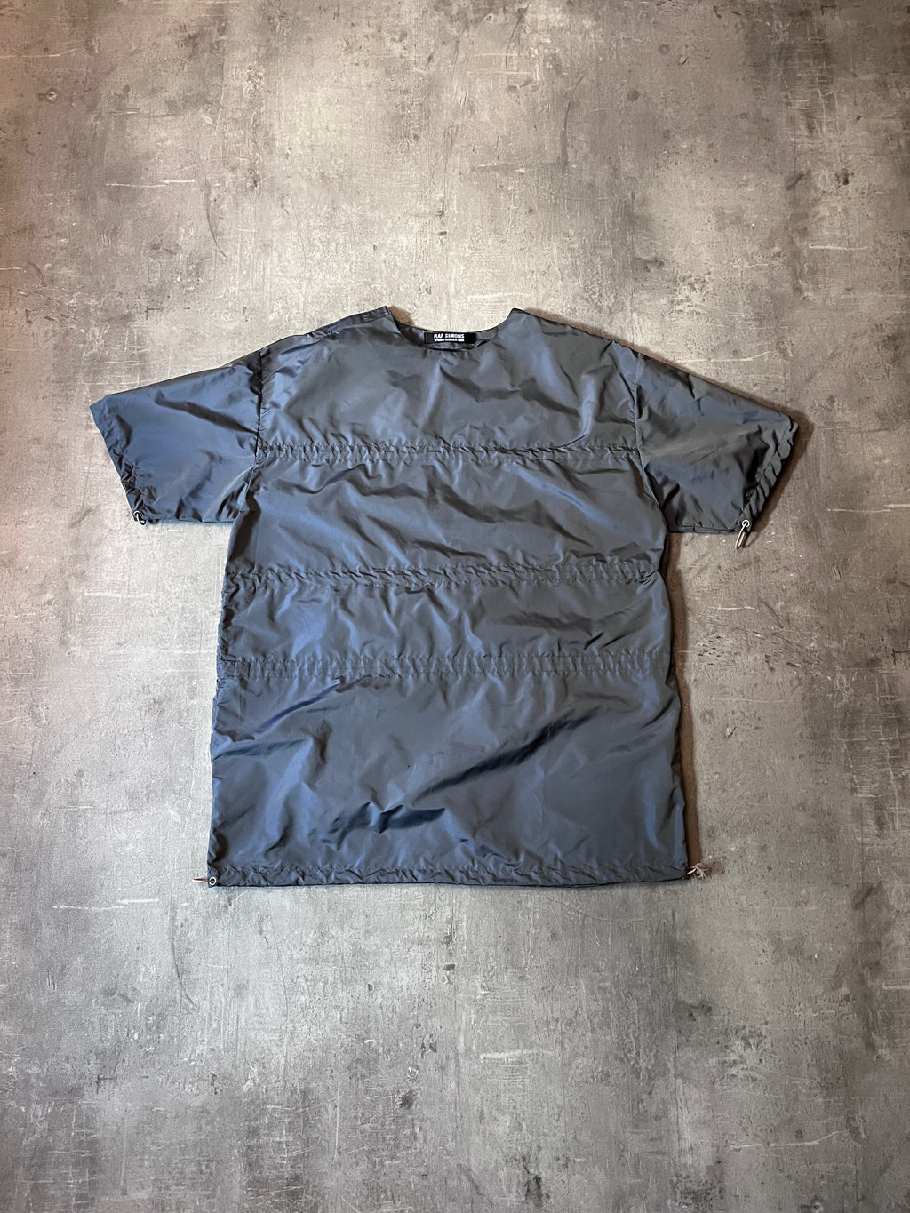 S/S 2008 Raf Simons Pulling Nylon T-shirt Grey Men - L
