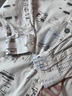 F/W 2019 Vetements Receipt All Over Print Shirt White Men - M