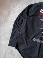 F/W 2021 Balenciaga Recycling Eco Logo Print Shirt Black Men - M