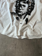 S/S 2021 Raf Simons Portrait With Ruffles Shirt White Men - S