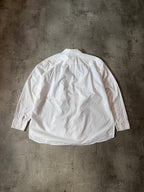 S/S 2021 Raf Simons Portrait With Ruffles Shirt White Men - S