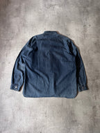 F/W 1998 Stone Island Denim Shirt Navy Men - L