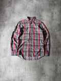 Our Legacy Checkered Flannel Shirt Grey Red - S