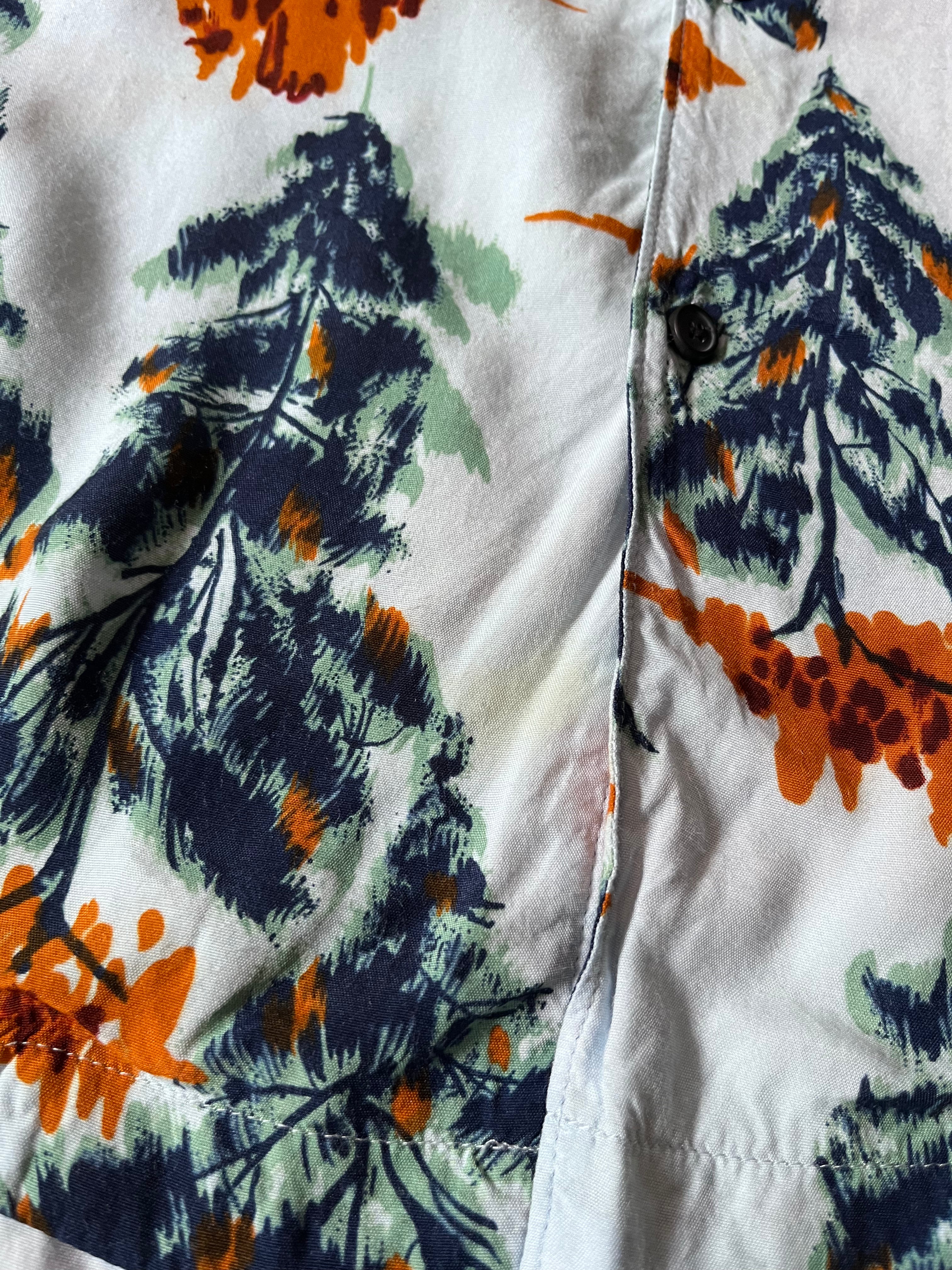 Acne Studios Simon Pine Vacation Short Sleeve Shirt Multicolor - M