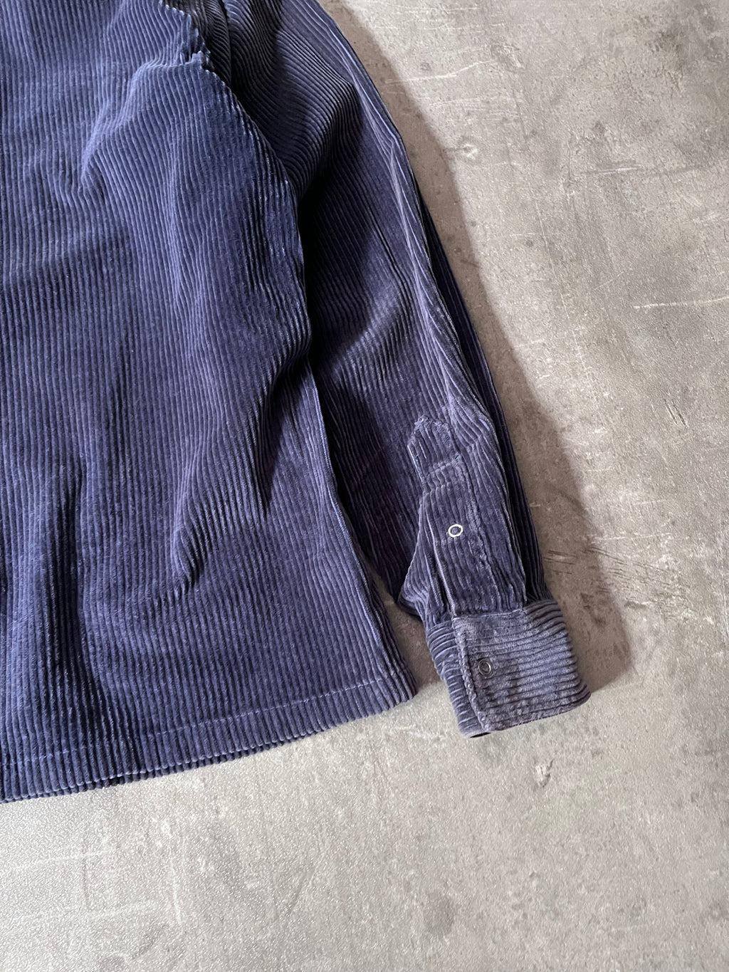 Acne Studios Corduroy Light Jacket Shirt Navy Men - M