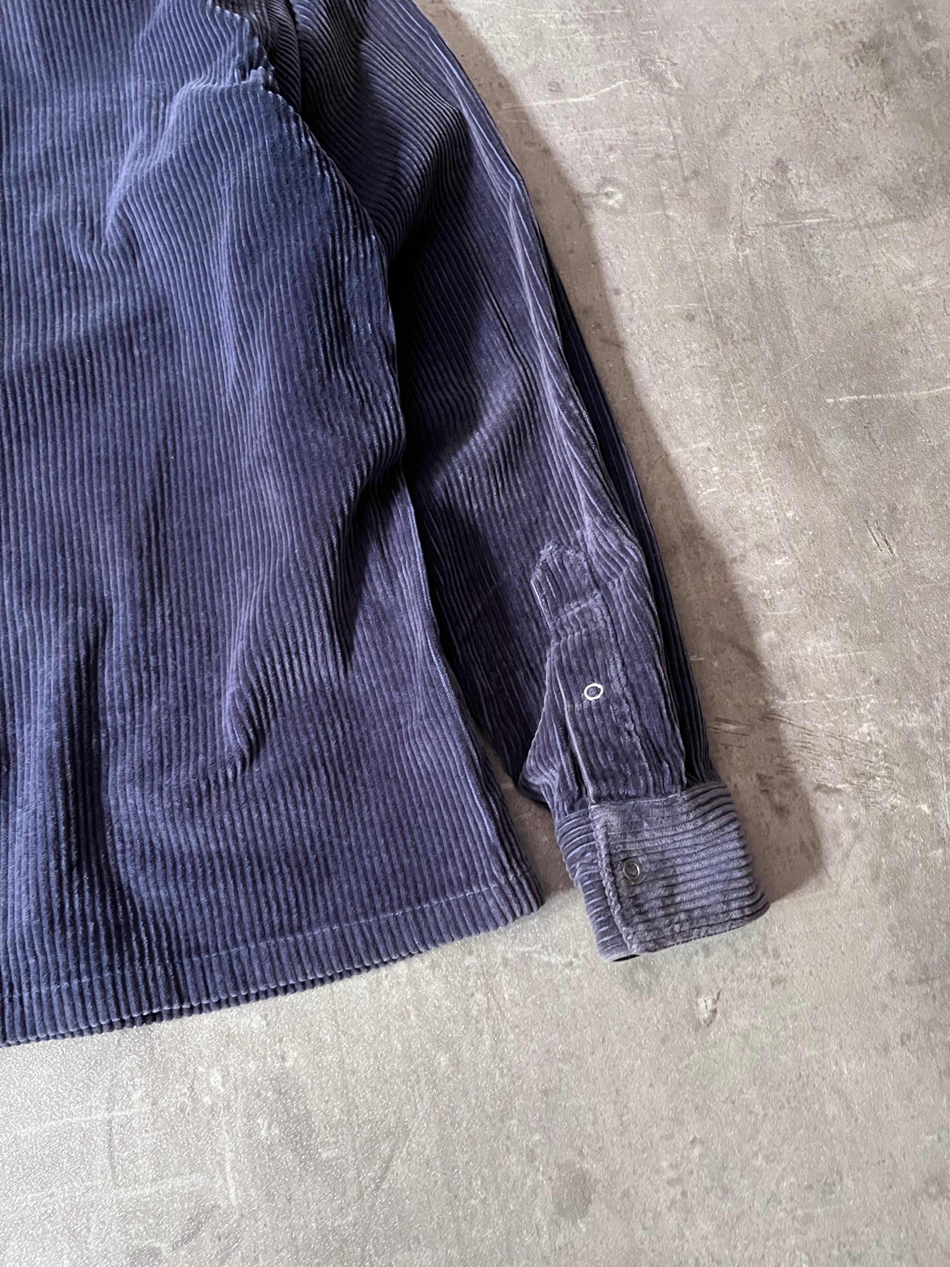 Acne Studios Corduroy Light Jacket Shirt Navy Men - M
