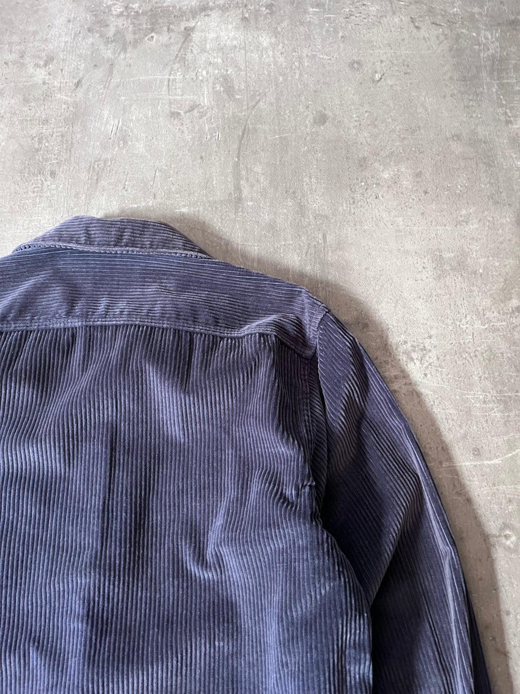 Acne Studios Corduroy Light Jacket Shirt Navy Men - M