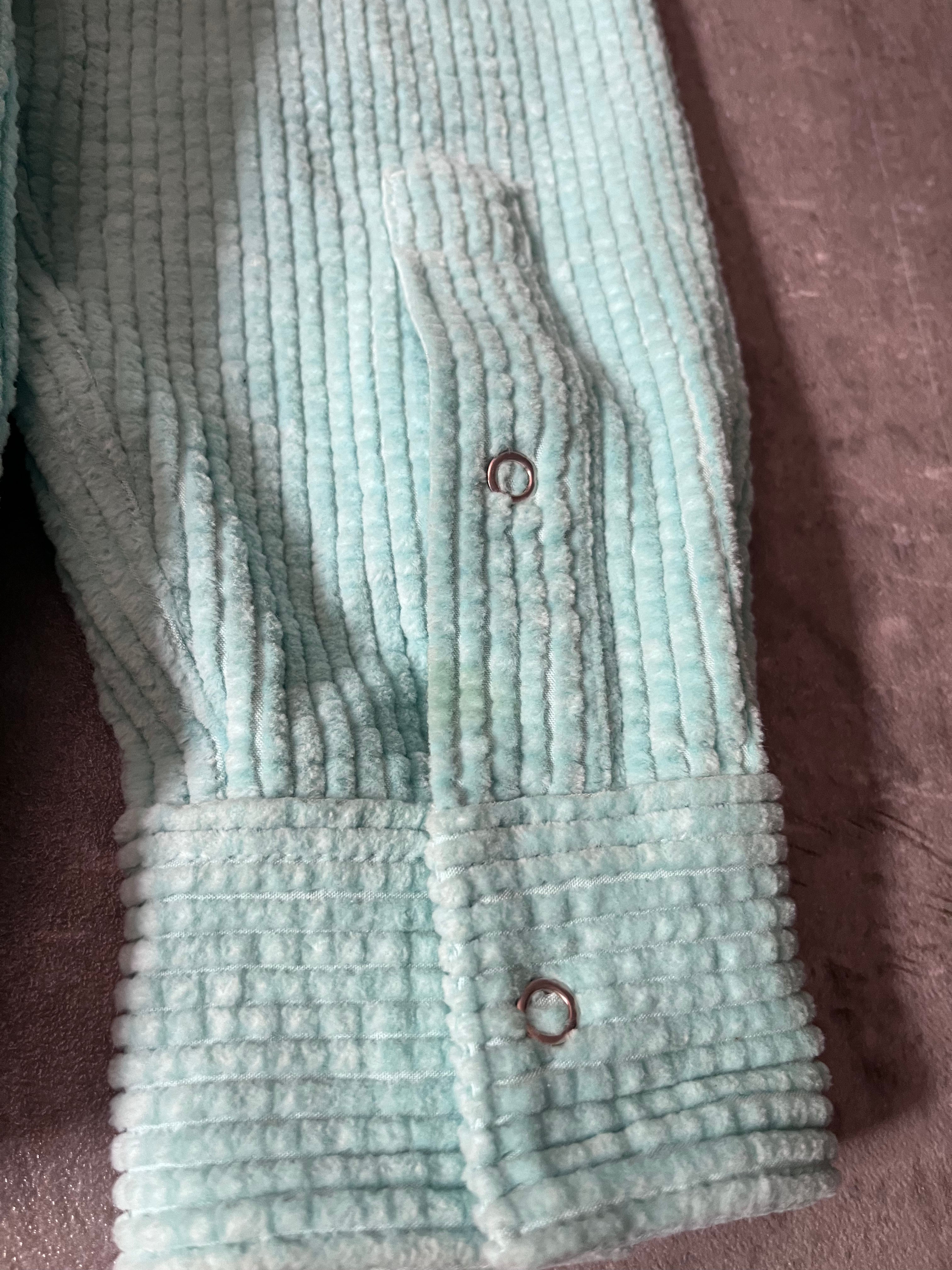 Acne Studios Corduroy Light Jacket Shirt Mint Men - S