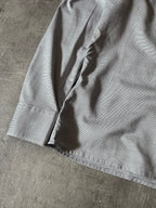 A/W 2007/08 Raf Simons Basketweave Darted Shirt Grey Men - L