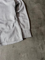 A/W 2007/08 Raf Simons Basketweave Darted Shirt Grey Men - L