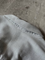 A/W 2007/08 Raf Simons Basketweave Darted Shirt Grey Men - L