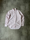 Loro Piana Striped Formal Shirt Pink White Men - XL