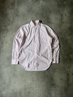 Loro Piana Striped Formal Shirt Pink White Men - XL