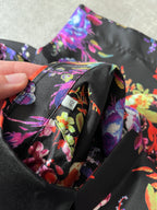 S/S 2019 Dior x Kaws Bouquet De Fleurs Print Silk Short Sleeve Shirt Multicolor Men - M