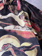 F/W 2019 Enfants Riches Deprimes Broken Violin Silk Shirt Multicolor Men - L