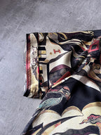 F/W 2019 Enfants Riches Deprimes Broken Violin Silk Shirt Multicolor Men - L