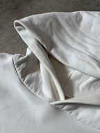 A/W 2020 Maison Margiela Upside Down Logo Hoodie White Men - L