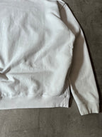 A/W 2020 Maison Margiela Upside Down Logo Hoodie White Men - L