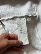 A/W 2020 Maison Margiela Upside Down Logo Hoodie White Men - L