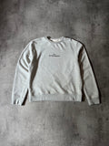 A/W 2020 Maison Margiela Upside Down Logo Sweatshirt Grey Man - L