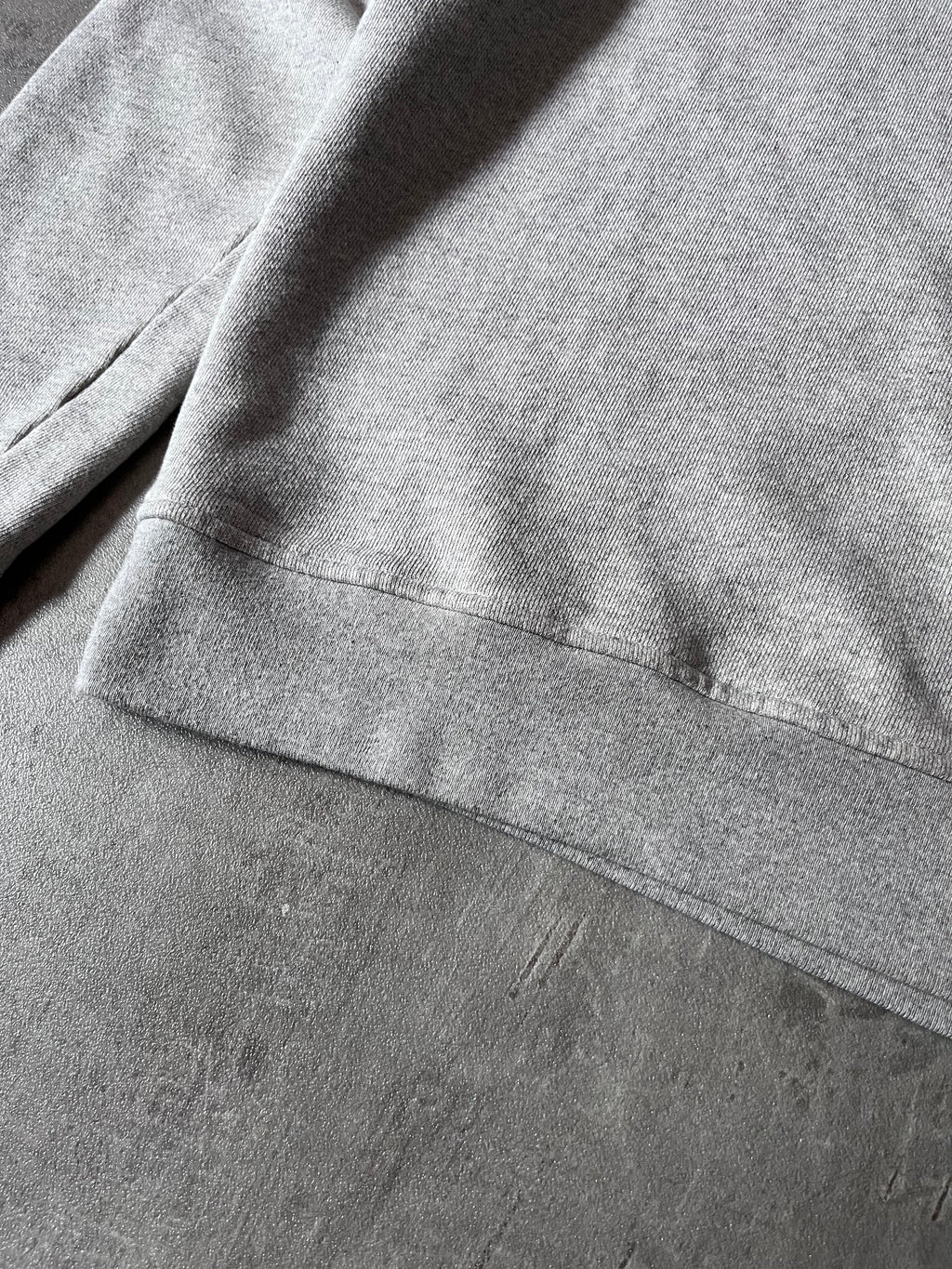 A/W 2020 Maison Margiela Upside Down Logo Sweatshirt Grey Man - L