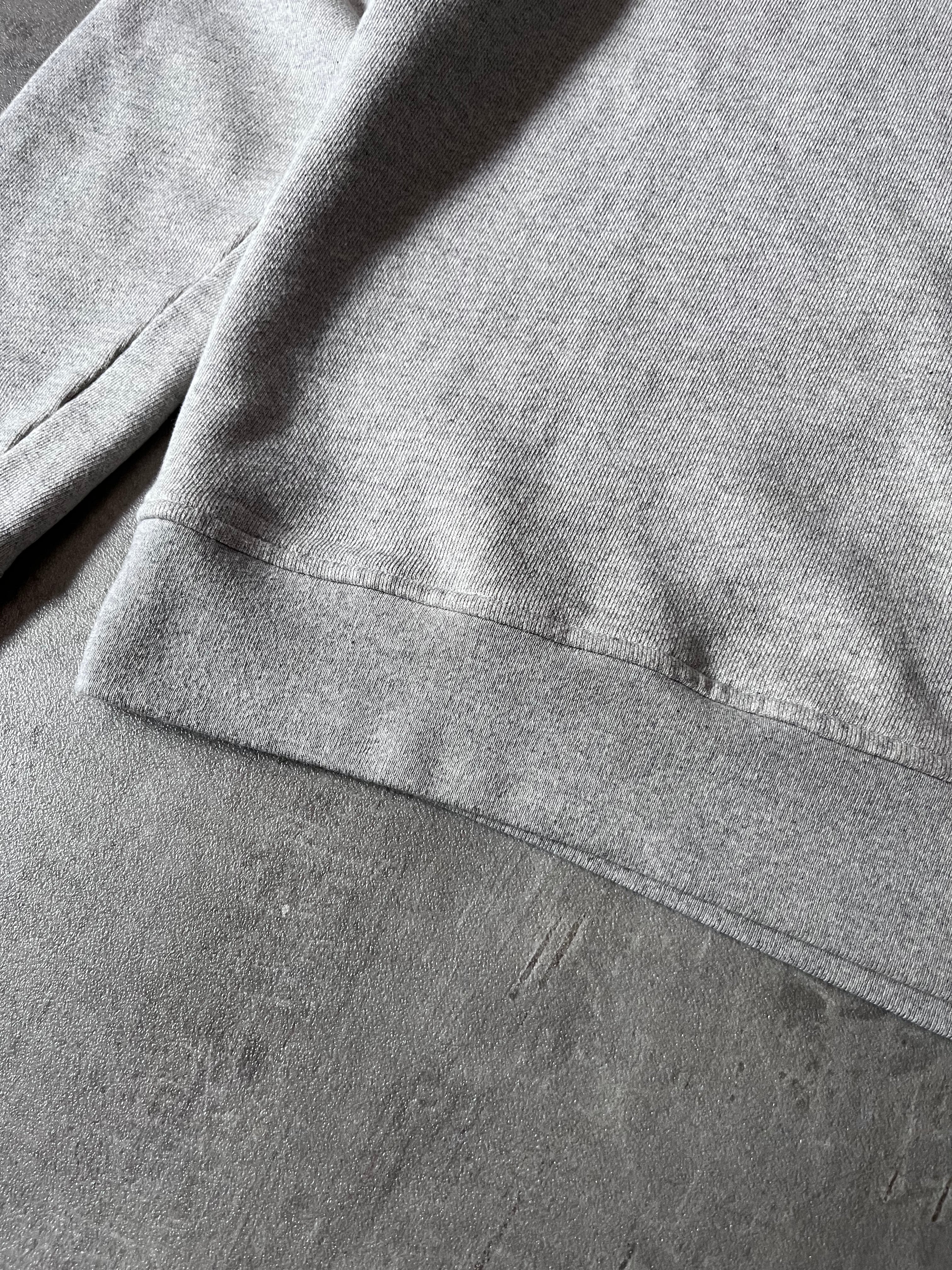 A/W 2020 Maison Margiela Upside Down Logo Sweatshirt Grey Man - L