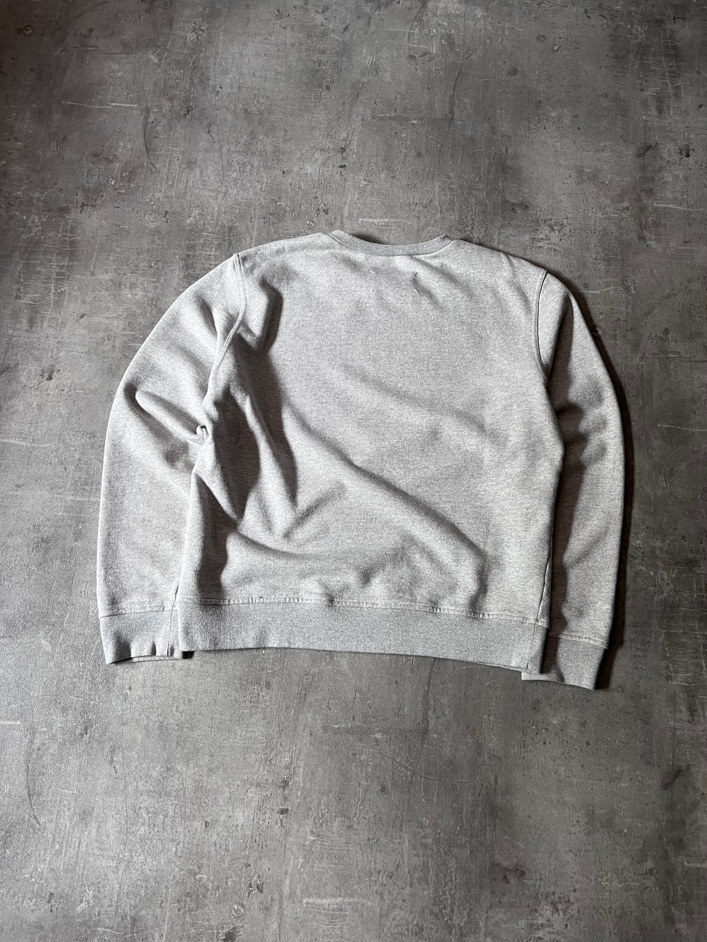 A/W 2020 Maison Margiela Upside Down Logo Sweatshirt Grey Man - L