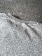 A/W 2020 Maison Margiela Upside Down Logo Sweatshirt Grey Man - L