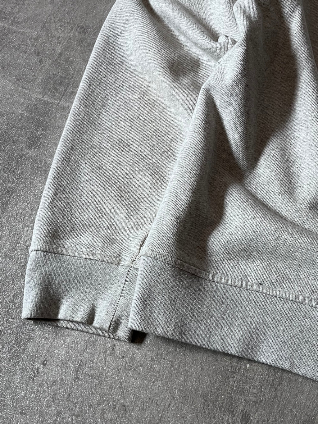 A/W 2020 Maison Margiela Upside Down Logo Sweatshirt Grey Man - L