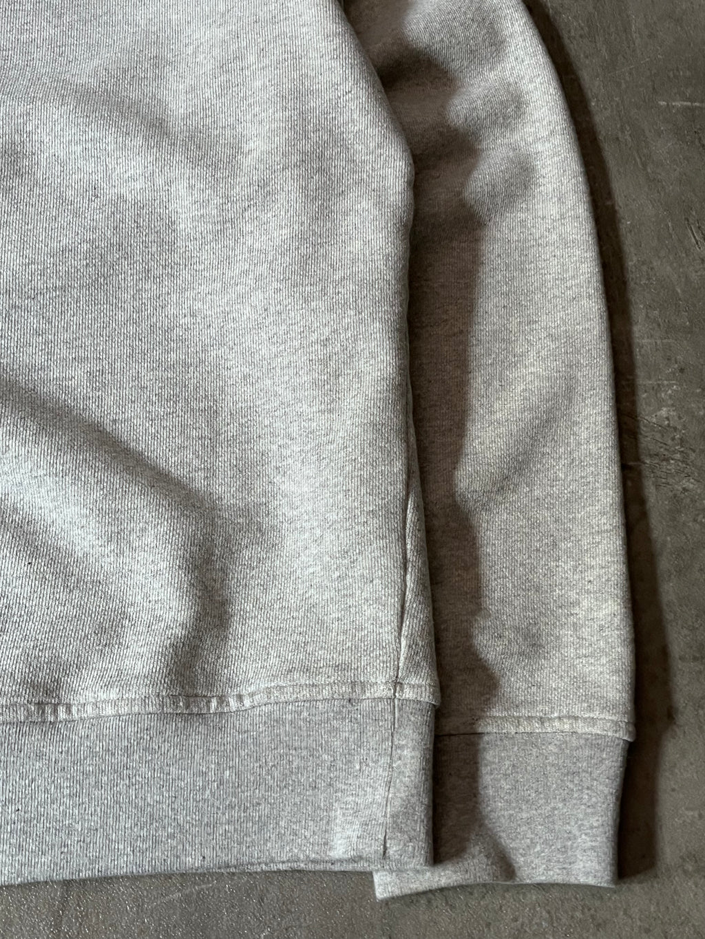 A/W 2020 Maison Margiela Upside Down Logo Sweatshirt Grey Man - L